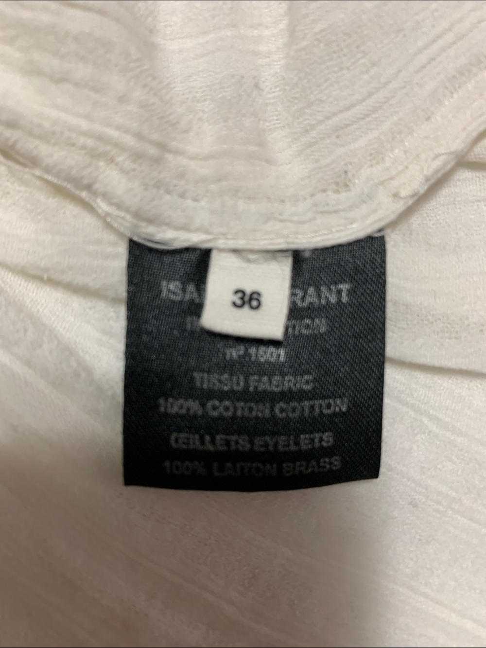 Isabel Marant Women’s Sleeveless Medal Hole Collar Gauzy Flare High-Low SZ36 Top - Picture 9 of 14